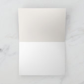 Met liefde en dankbaarheid – Minimale typografie Kaart (Binnen)
