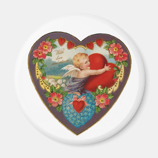 Met liefde en respect magneet (Voorkant)