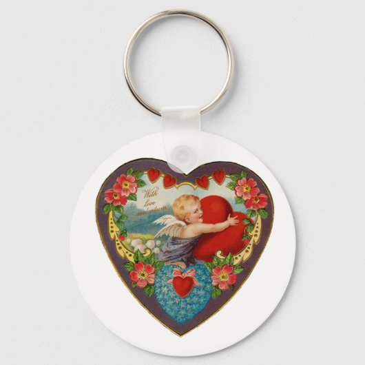 Met liefde en respect sleutelhanger (Voorkant)