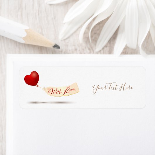 Met liefde etiket (Insitu)