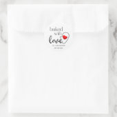Met Liefde Gebakken Sticker (Tas)