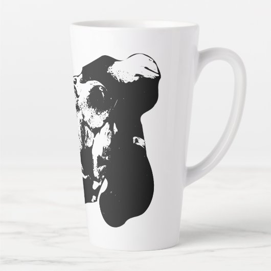 Met liefde geclaimd latte mok (Rechts)