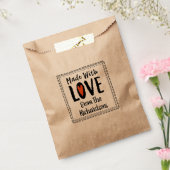 Met liefde gemaakt bedankzakje (Gezegeld)