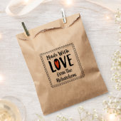 Met liefde gemaakt bedankzakje (Geknipt)