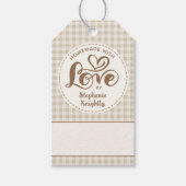 Met Liefde Gemaakt Cadeaulabel (Voorkant)