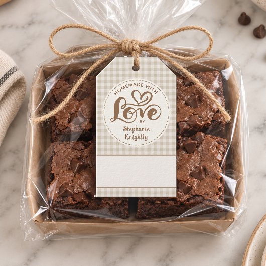Met Liefde Gemaakt Cadeaulabel