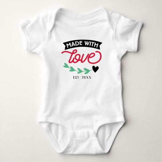 Met Liefde Gemaakt Custom Bodysuit (Voorkant)