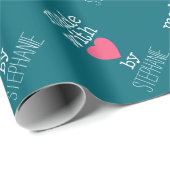 Met liefde gemaakt door jou cadeaupapier (Rol Hoek)