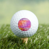 Met Liefde Gemaakt Horloge Golfballen (Insitu Shirt)