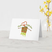 Met liefde gemaakt kaart (Gele Bloem)