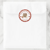 Met Liefde Gemaakt Kerstbakkerij Label (Tas)