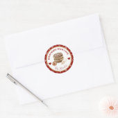 Met Liefde Gemaakt Kerstbakkerij Label (Envelop)