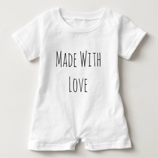 Met liefde gemaakt romper (Voorkant)
