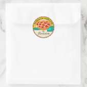 Met Liefde Gemaakt Ronde Sticker (Tas)