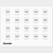 Met Liefde Gemaakt Sticker van Originele Ontwerper (Vel)