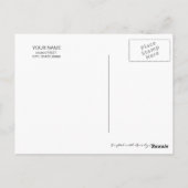 Met Liefde Gemaakt Zwart Script ID193 Briefkaart (Achterkant)