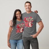 Met liefde genaaid vriend t-shirt (Unisex)
