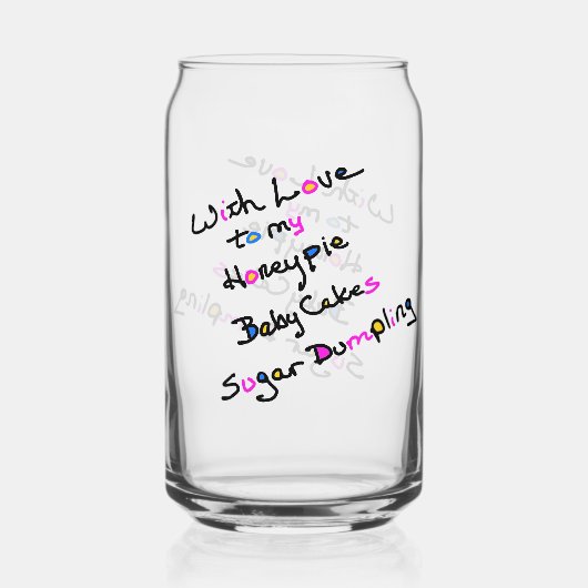 Met Liefde Glas (Achterkant)
