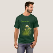 Met liefde grootgebracht retro t-shirt (Voorkant volledig)
