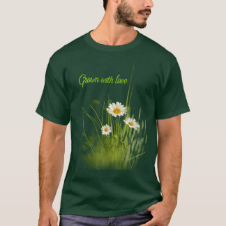 Met liefde grootgebracht retro t-shirt