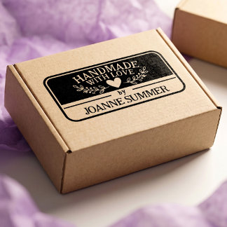 Met Liefde Handgemaakt Aangepaste Verpakkingen voo Rubberstempel