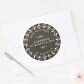Met Liefde Handgemaakte Jam Label Inblik Sticker (Envelop)