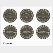 Met Liefde Handgemaakte Jam Label Inblik Sticker (Vel)