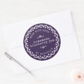 Met Liefde Handgemaakte Jam Label Inblik Sticker (Envelop)
