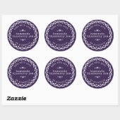 Met Liefde Handgemaakte Jam Label Inblik Sticker (Vel)