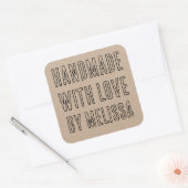 Met Liefde Handgeschreven Sticker (Envelop)