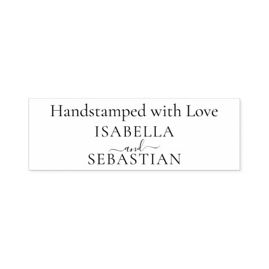 Met liefde handgestempeld zelfinktende stempel (Design)