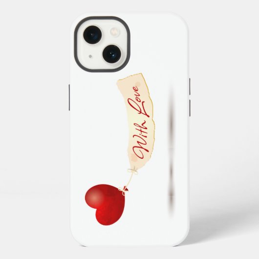 Met liefde iPhone hoesje (Achterkant)