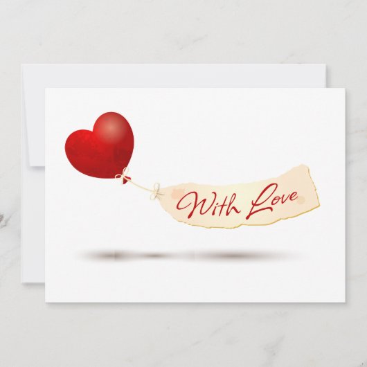 Met liefde kaart (Voorkant)