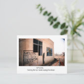 Met liefde...      kom thuis betekent... briefkaart (Staand voorkant)