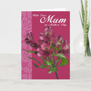 Met liefde mama op Moederdag, Moederdag kaart