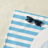 Met liefde Naples Beach Golf Tee Handdoek (In situ)