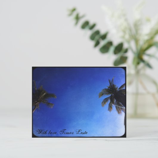 Met liefde, Oost-Timor Briefkaart (Staand voorkant)