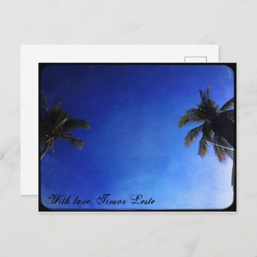 Met liefde, Oost-Timor Briefkaart (Voorkant / Achterkant)