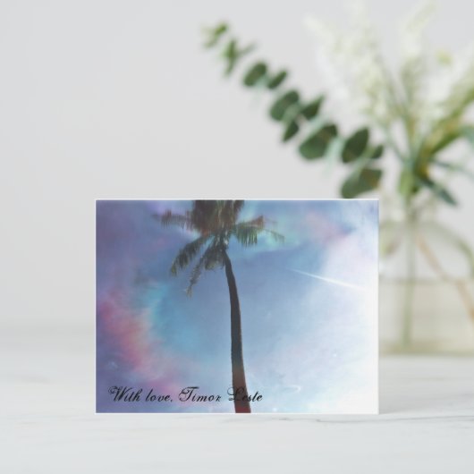 Met liefde, Oost-Timor Briefkaart (Staand voorkant)