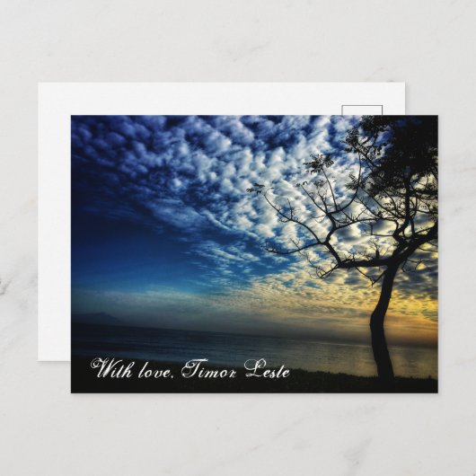 Met liefde, Oost-Timor Briefkaart (Voorkant / Achterkant)