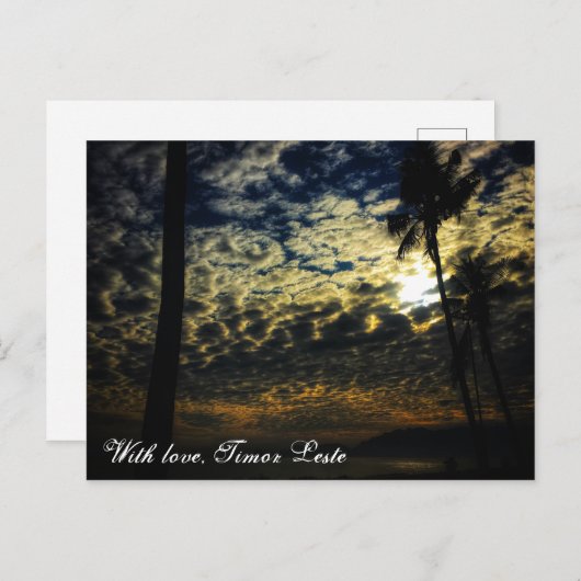 Met liefde, Oost-Timor Briefkaart (Voorkant / Achterkant)