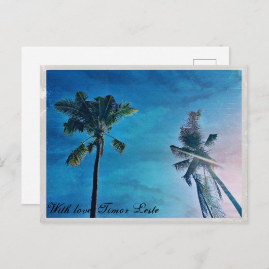 Met liefde, Oost-Timor Briefkaart (Voorkant / Achterkant)