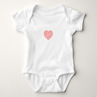Met liefde op maat gemaakt voor je kleine spruit romper