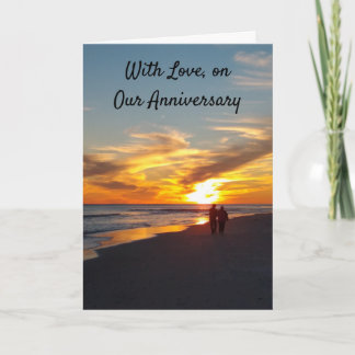 Met liefde op ons Jubileum Kaart