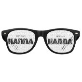 Met liefde personaliseren retro zonnebril (Voorkant)