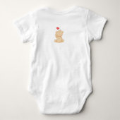 Met Liefde Persoonlijk Baby Babyhemdje Romper (Achterkant)