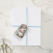 Met Liefde Pony Bos Cadeaubijsluiter Cadeaulabel (Met Touw)