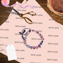 Met Liefde Roze Elegant Minimalistisch Romantisch 