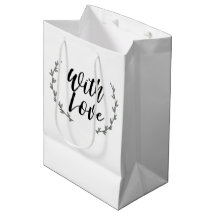 Met liefde rustieke groene bloemige takken bruilof