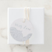 Met Liefde - Sneeuwjacht Bedankjes Labels (Met doos)